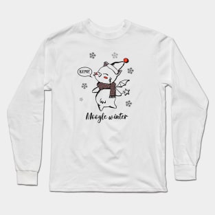 Moogle Winter Long Sleeve T-Shirt